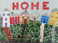House Key Holder Mosaic